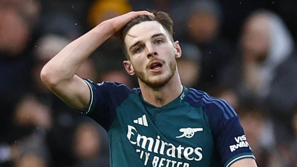 Declan Rice: Arsenal nach der Niederlage gegen Porto weiter ...